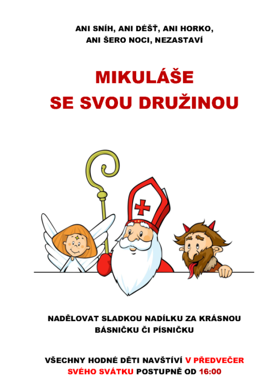 Mikulášská nadílka 