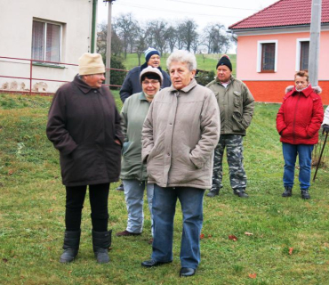 Rozsvícení vánočního stromečku v parku 30. listopadu 2014