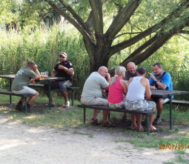 Rybářské závody čtyřicítka 25. až 27. červenec 2014