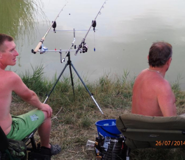 Rybářské závody čtyřicítka 25. až 27. červenec 2014