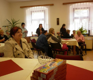 Vystoupení dětí z MŠ v klubu důchodců 16. dubna 2014