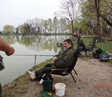 Rybářské závody 5. dubna 2014 (OS Zásadník)