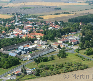 Setkání sběratelů historických vozidel - foto Martin Luks dron